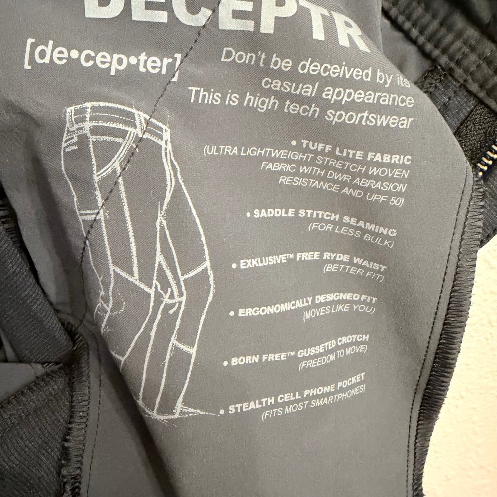 KUHL Deceptr Dark Gray Technical Hiking Pants 34x32 Stretch Tuff Lite Fabric - Picture 5 of 9
